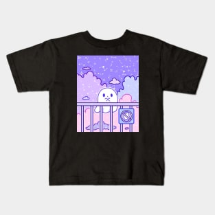 No ghosts allowed area Kids T-Shirt